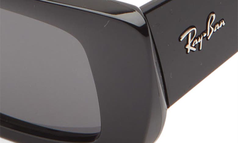 Shop Ray Ban Ray-ban Teru 54mm Rectangle Sunglasses In Black