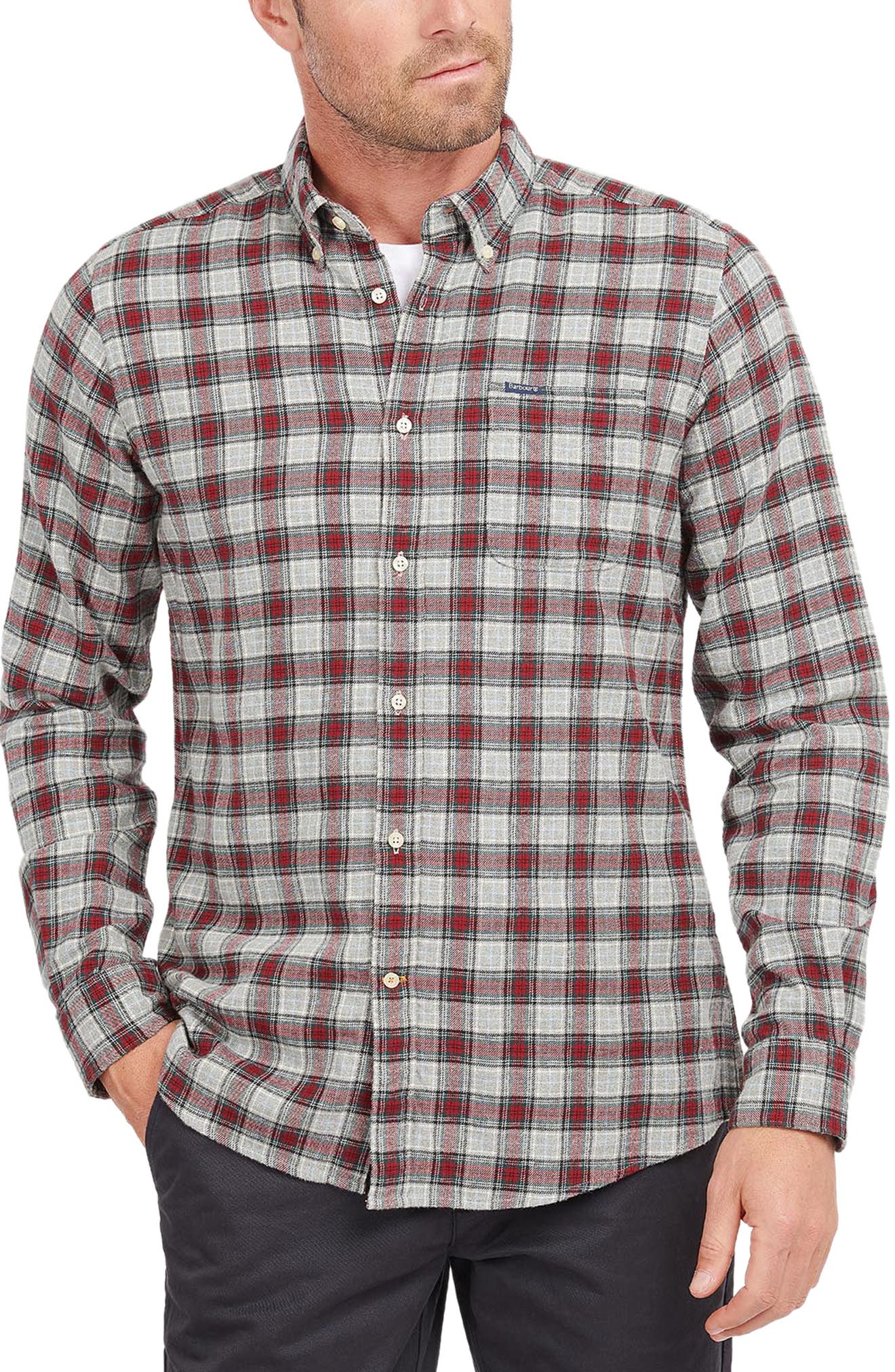 men's barbour shirts