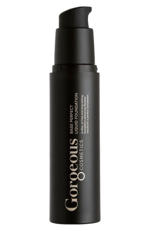 Gorgeous Cosmetics Base Perfect Liquid Foundation in 4B - Bp at Nordstrom, Size 1.1 Oz