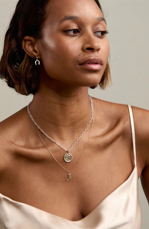 Set & Stones Houston Pendant Necklace In Gold