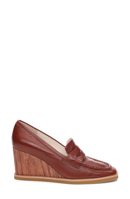 Shop Sanctuary Cadence Wedge Loafer In Saddle Tan