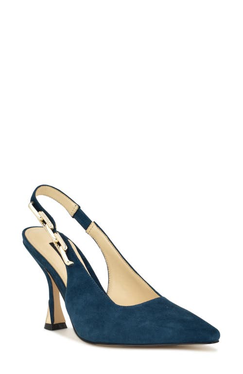 Nine West Veroni Slingback Pointed Toe Pump Dbl01 at Nordstrom,