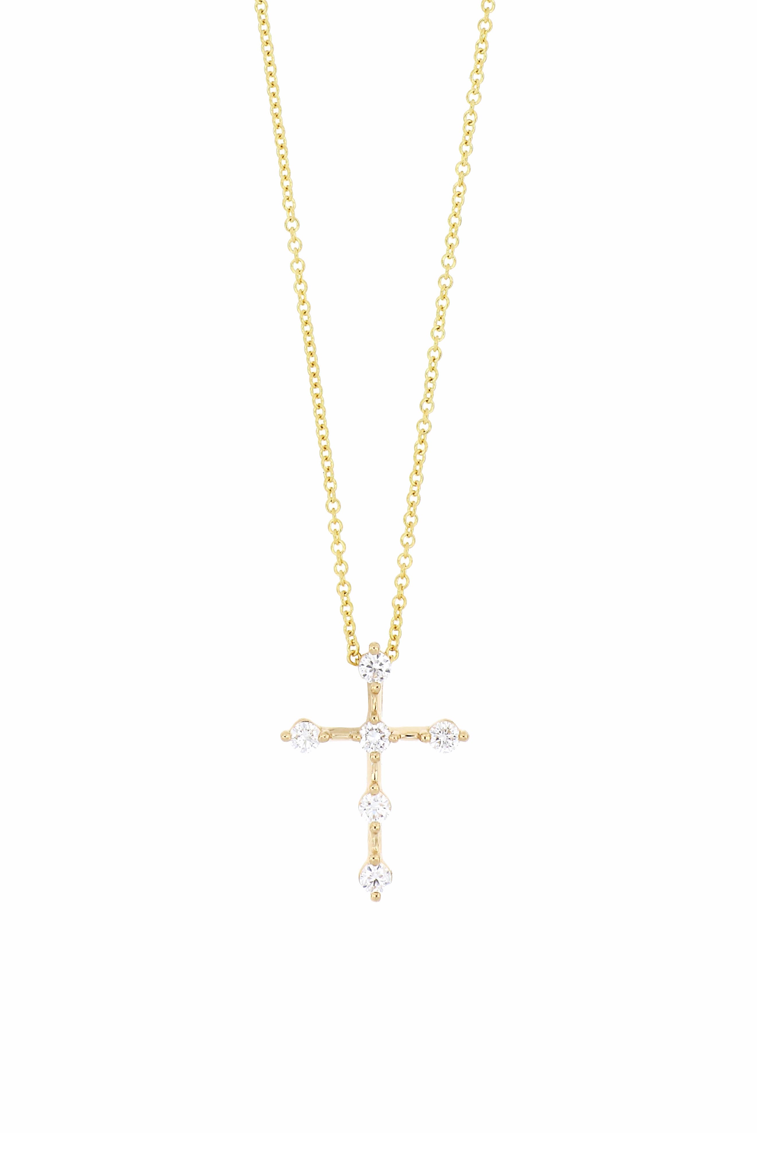 Nordstrom gold deals cross necklace