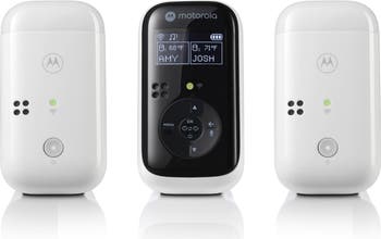 Motorola PIP15 Audio Baby Monitor - Dual Room, 1500 Ft Range, Nightlight, Two-Way Talk, Includes 2 Monitors & Parent Unit