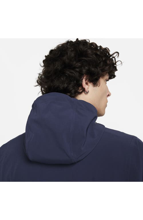 Nike Men's Unlimited Repel Hooded Versatile Jacket In Obsidian/black/obsidian