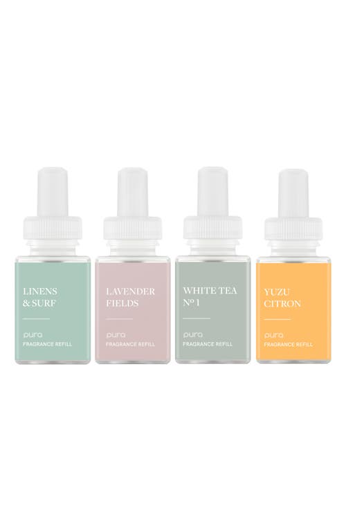 Pura 4-pack Best Sellers Diffuser Fragrance Refills In Multi