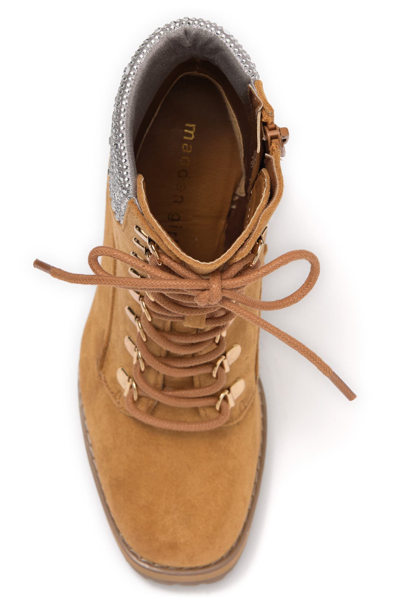 madden girl tan booties