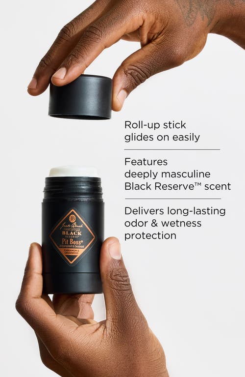 Shop Jack Black Black Reserve Pit Boss® Antiperspirant & Deodorant Duo Set (limited Edition) $44 Value In No Color