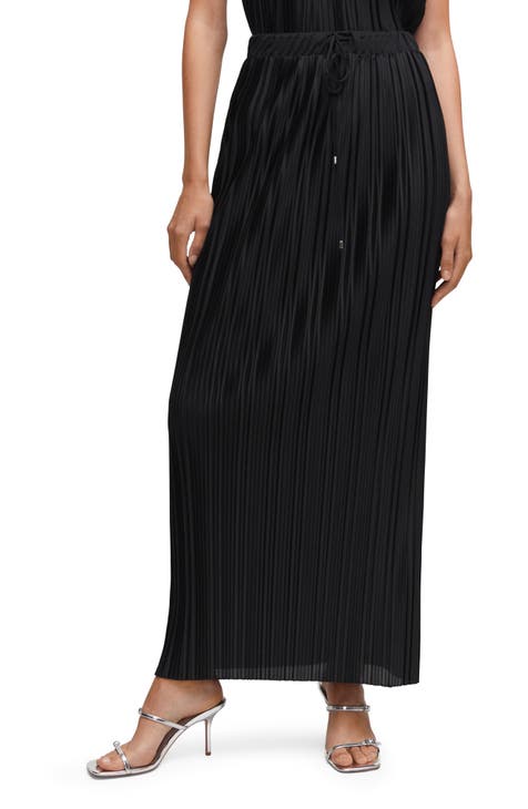 Pleated maxi shop skirt nordstrom