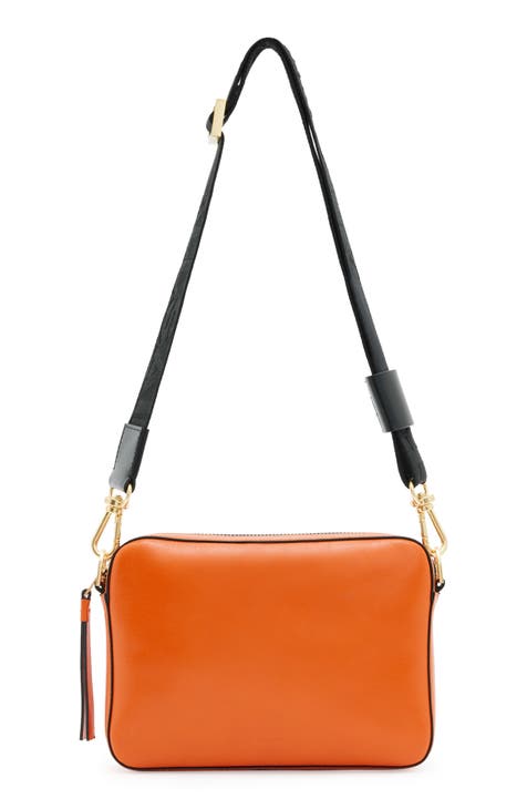 crossbody bag orange