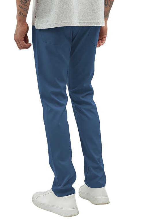 Jachs Performance Tech Pants In Blue