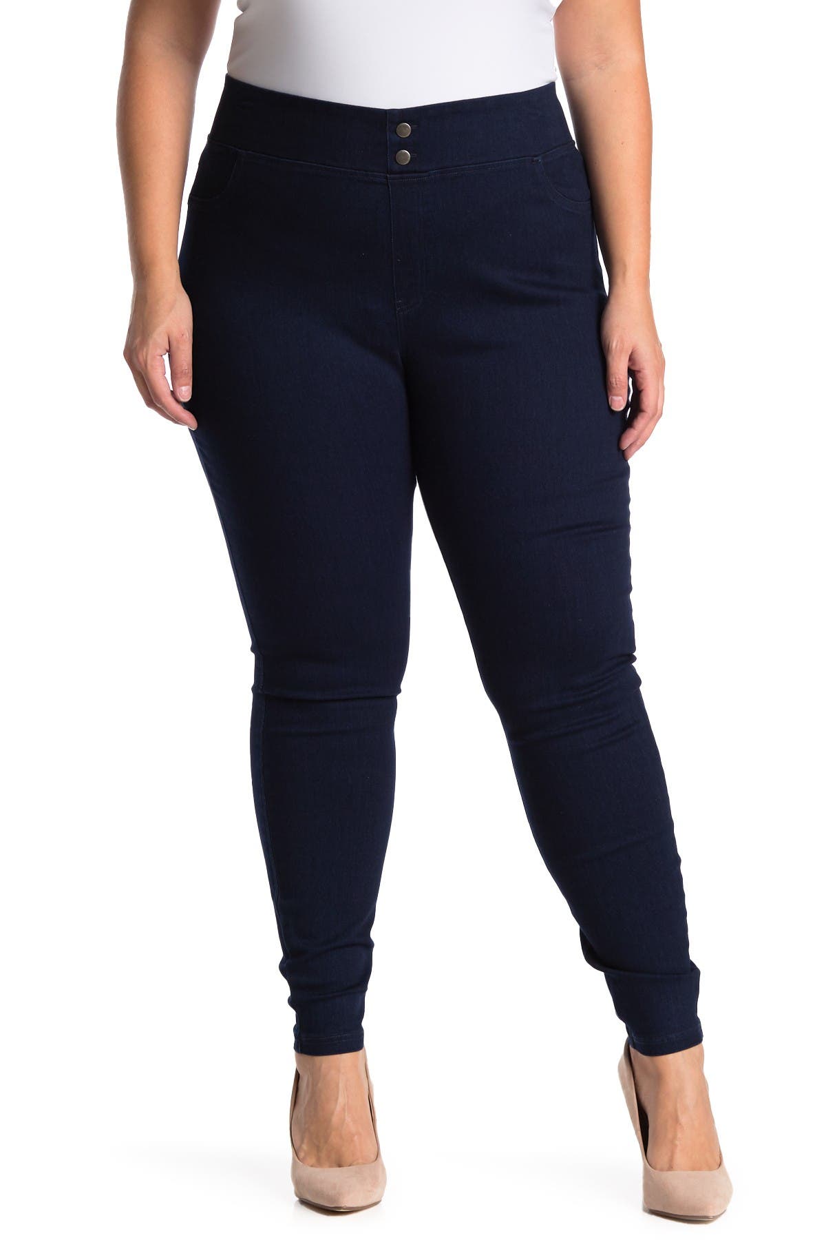 hue super smooth denim leggings