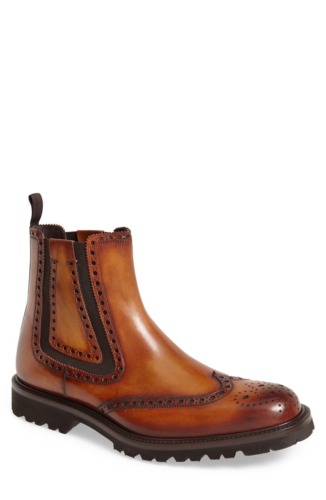 Magnanni 'Alvaro' Wingtip Chelsea Boot (Men) Nordstrom