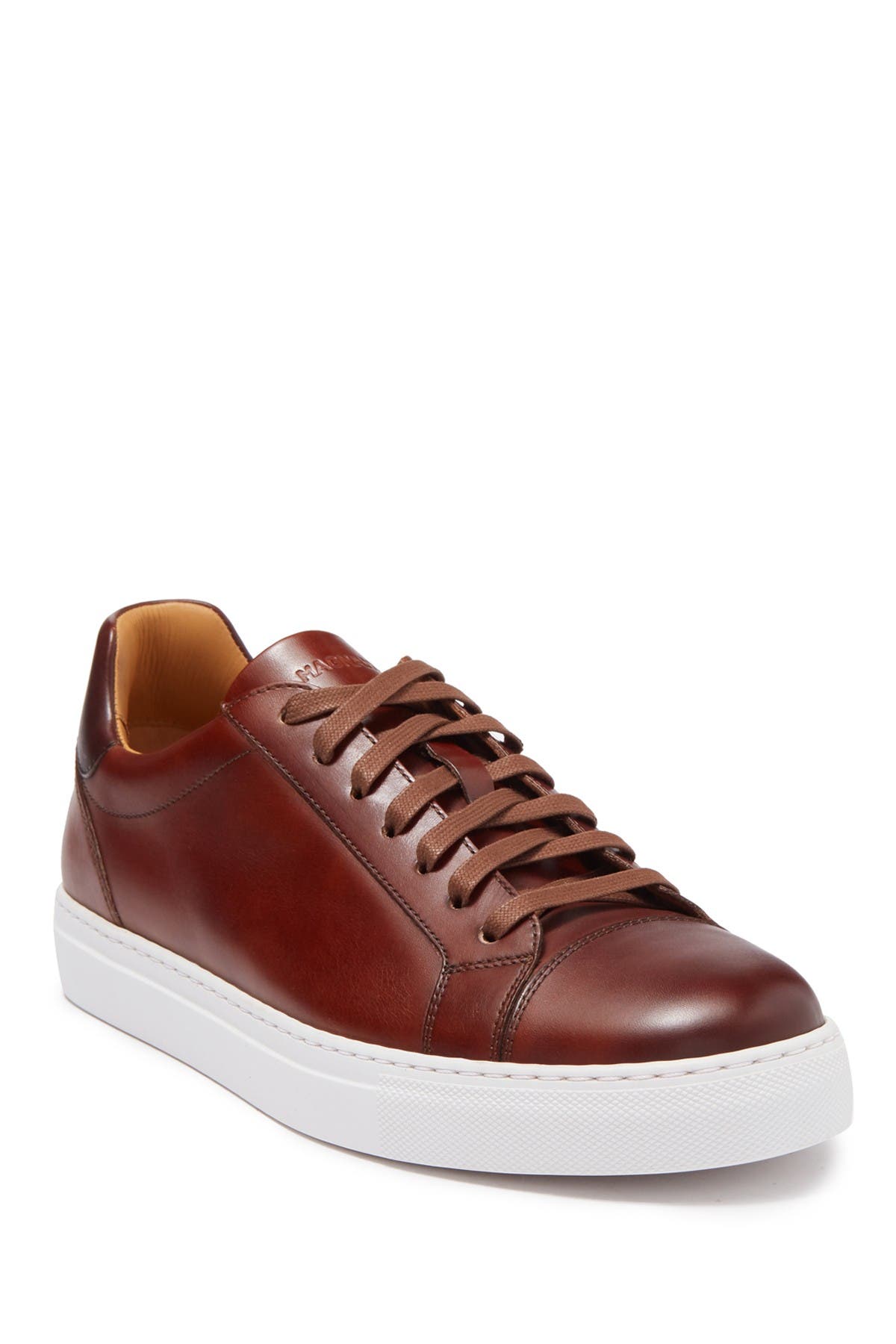 magnanni leather sneakers