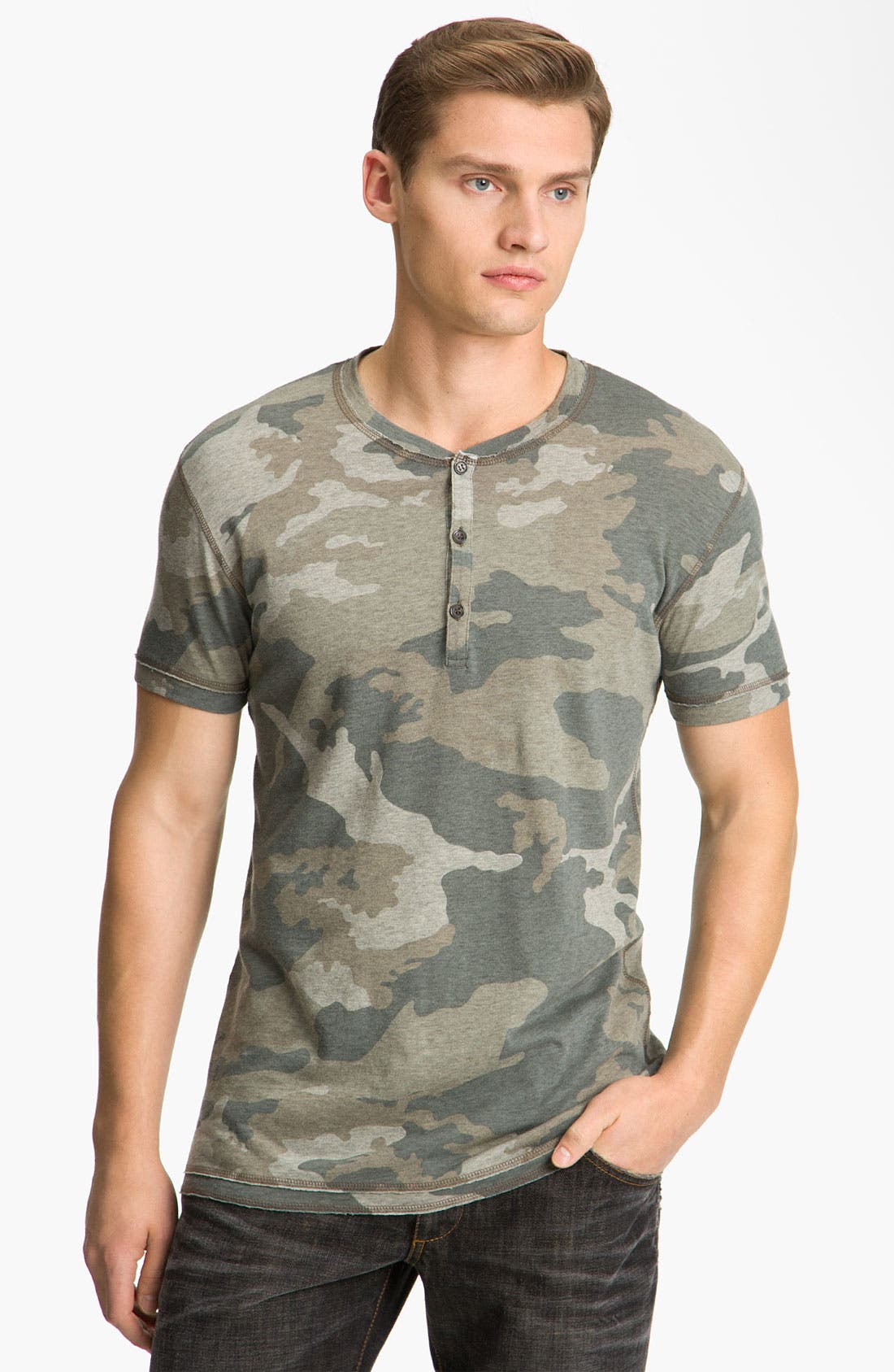 Dolce&Gabbana Camo Henley Nordstrom