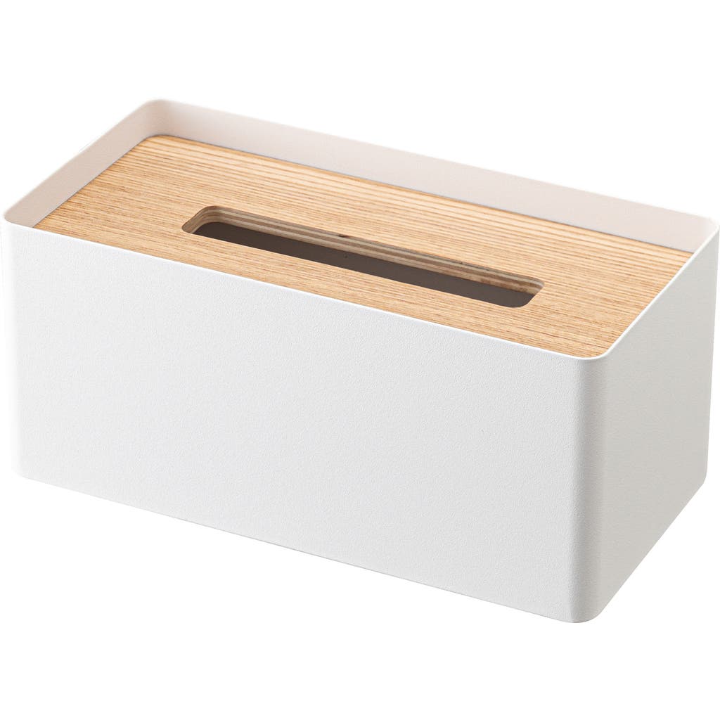 Yamazaki Standard Rectangular Tissue Box Case In Ash