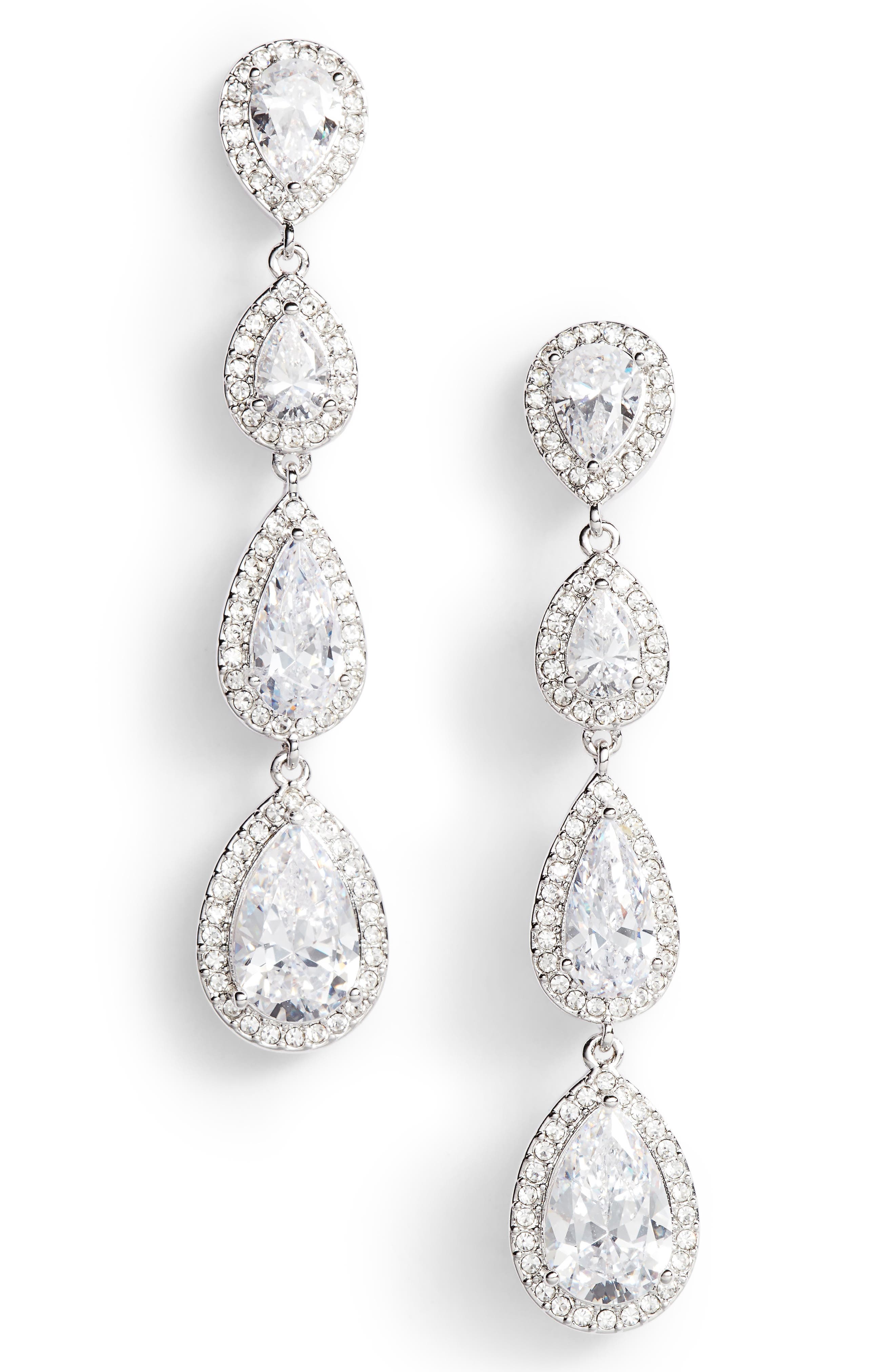 customer 3 pay bill care Nordstrom Nadri Linear   Earrings