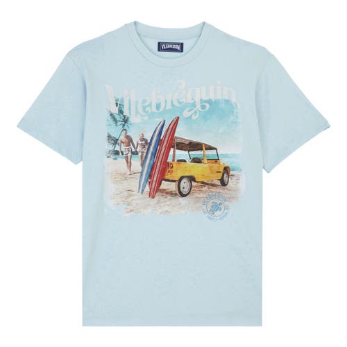 Vilebrequin Men's Surf And Mini Moke Cotton T-Shirt in Ciel at Nordstrom