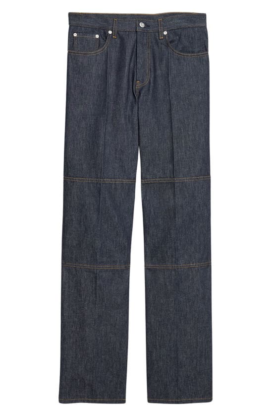 Shop Helmut Lang Raw Denim Carpenter Jeans In Raw Indigo