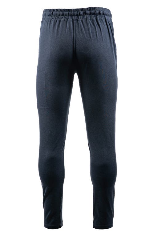 Burnside Soft Jersey Joggers In Ink Blue