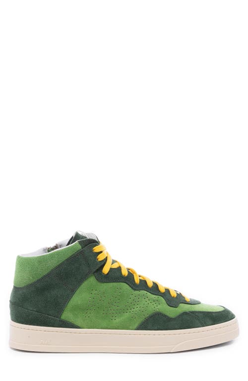 P448 Bali High Top Sneaker In Forest