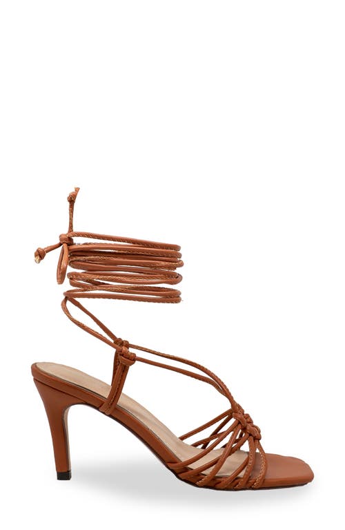 CHASE & CHLOE CHASE AND CHLOE ANKLE TIE SANDAL