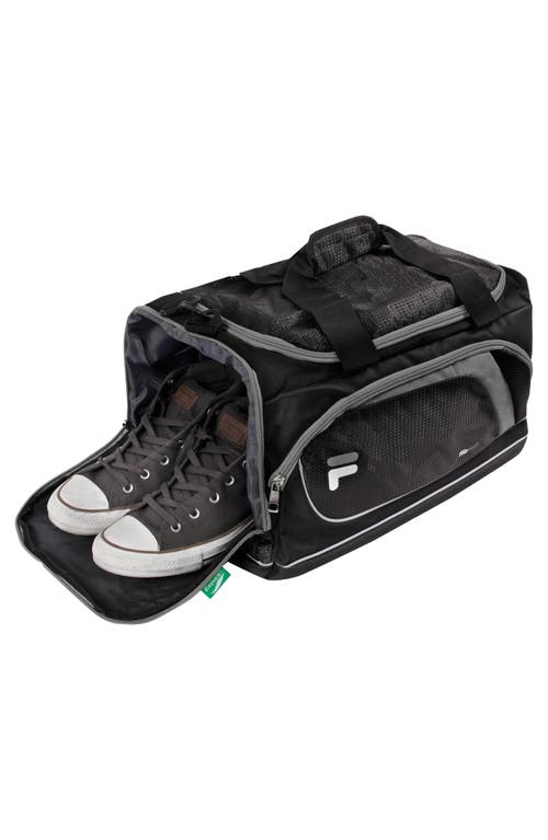 Fila Advantage 19-inch Duffle Bag In Black/grey