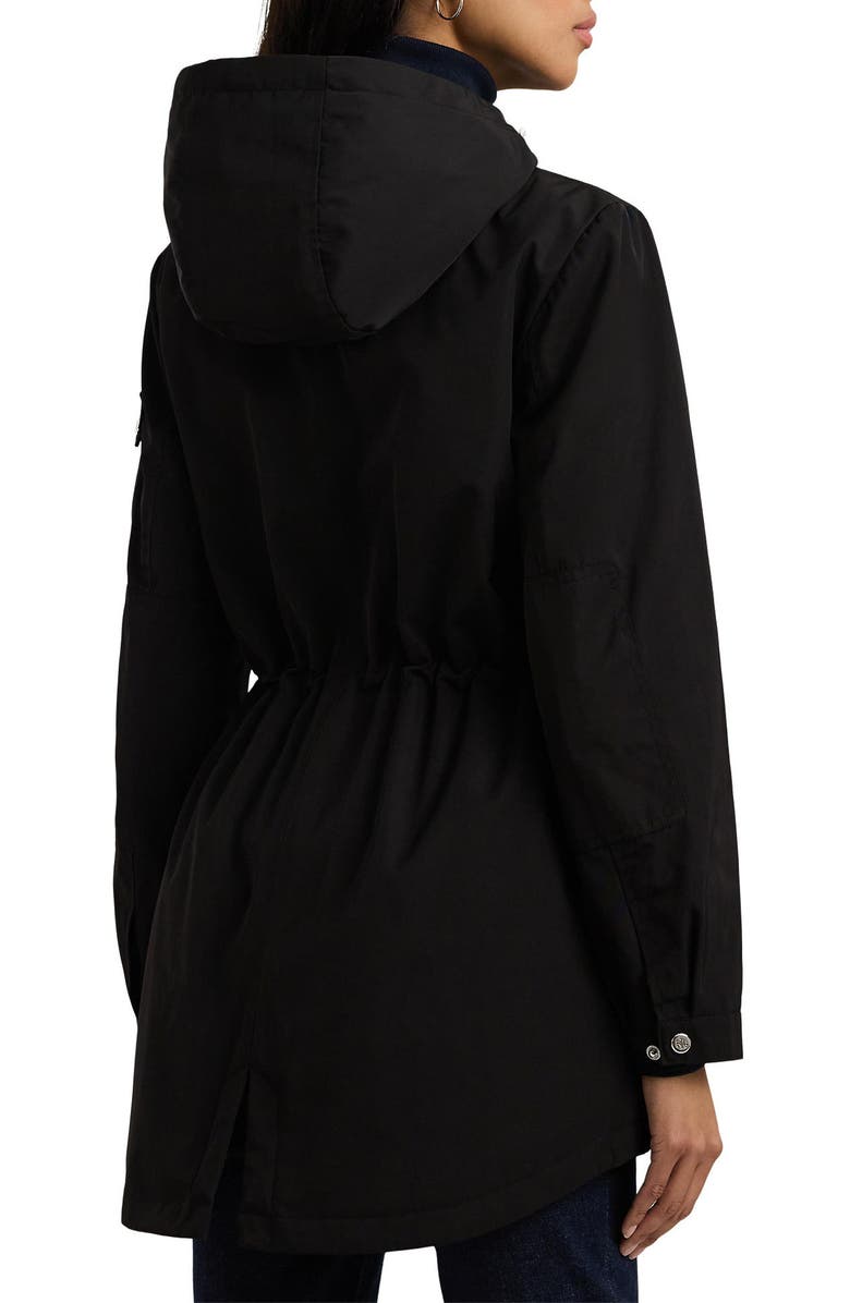 Lauren Ralph Lauren Raincoat with Hood & Removable Quilted Bib | Nordstrom