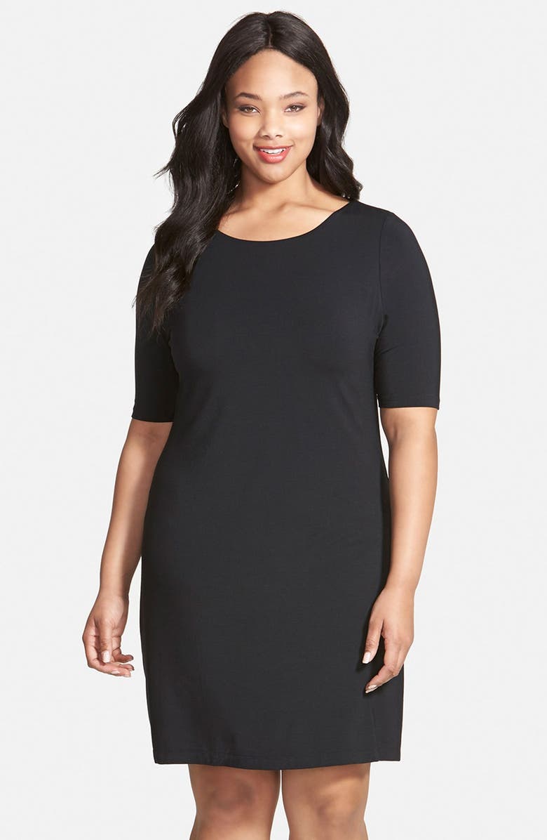 Tart 'Amelina' Cutout Detail Jersey Shift Dress (Plus Size) | Nordstrom