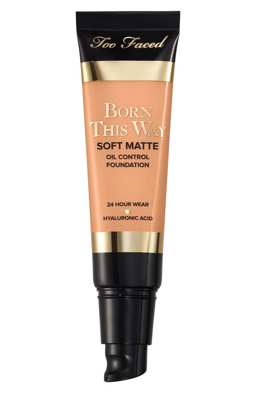 Shop Too Faced Born This Way Soft Matte Oil Control Foundation In Warm