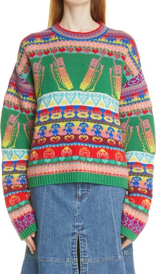 Stella McCartney Keep in Touch Wool Sweater | Nordstrom