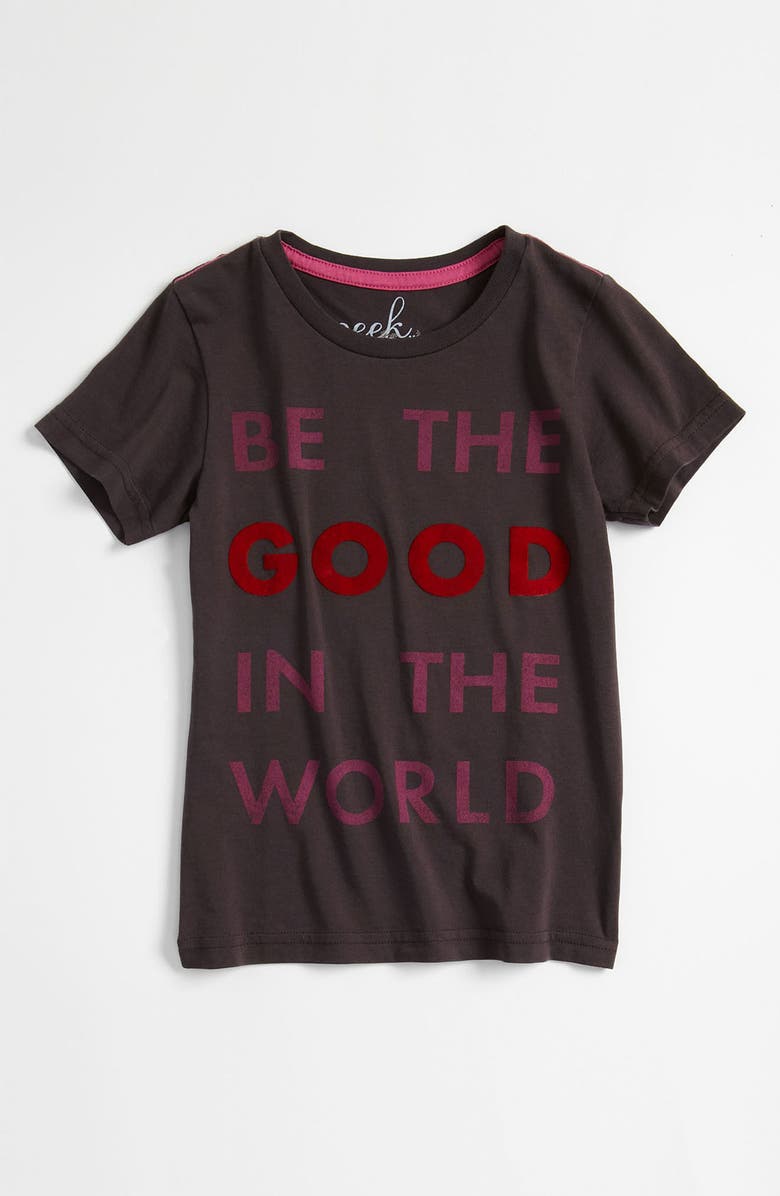 Peek 'Be the Good' Tee (Toddler, Little Girls & Big Girls) | Nordstrom