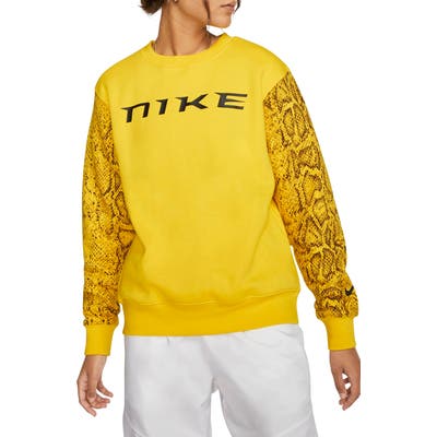 Nike Sportswear Logo Python Print Sweatshirt