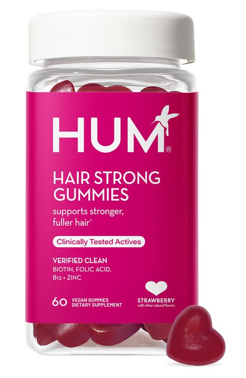Hum Nutrition Hair Strong Gummies for Stronger and Fuller Hair at Nordstrom