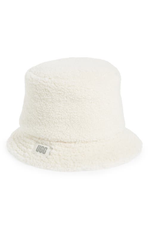UGG(r) Fleece Bucket Hat in Nimbus