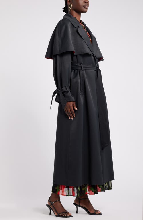 Shop Nordstrom X Harlem's Fashion Row Harbison Trench Coat In Black