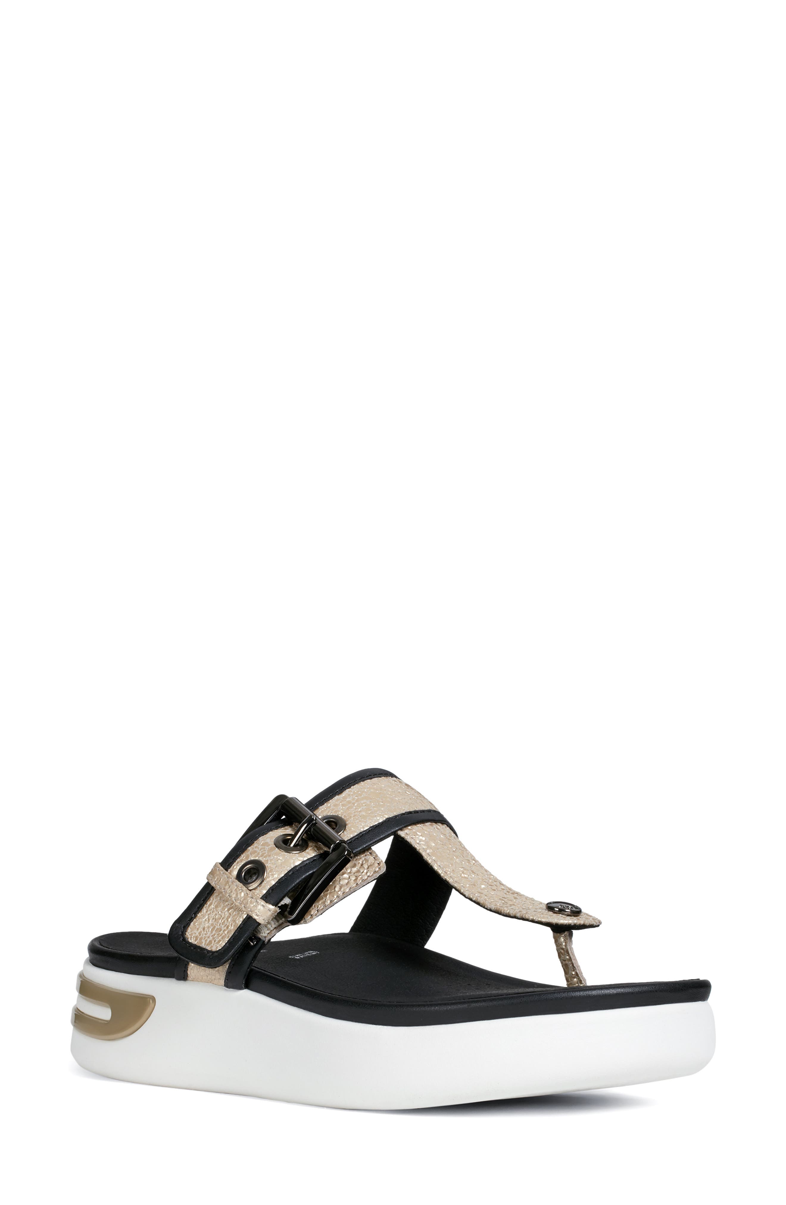Geox Ottaya Buckle Flip Flop