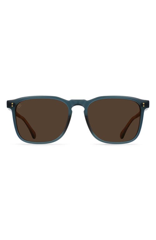 Raen Wiley 54mm Polarized Square Sunglasses In Blue