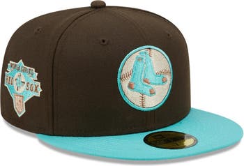 Aqua Badge Hat, Mens Hats