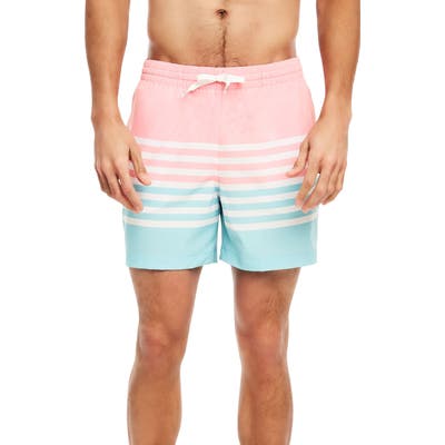 Chubbies On The Horizons Swim Trunks, Pink