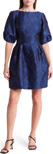 Vince camuto velvet jacquard sheath dress best sale