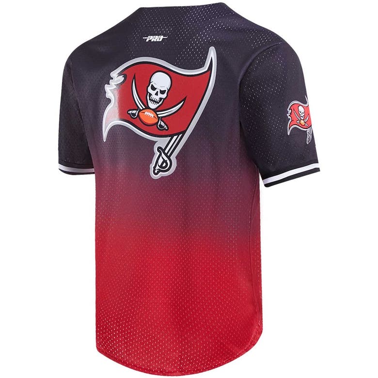 Women's Tampa Bay Buccaneers Pro Standard Red Ombre Wordmark