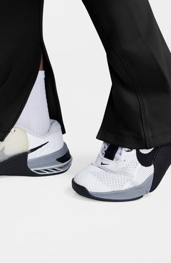 Nike, One High-Waisted Split-Hem Leggings - Black