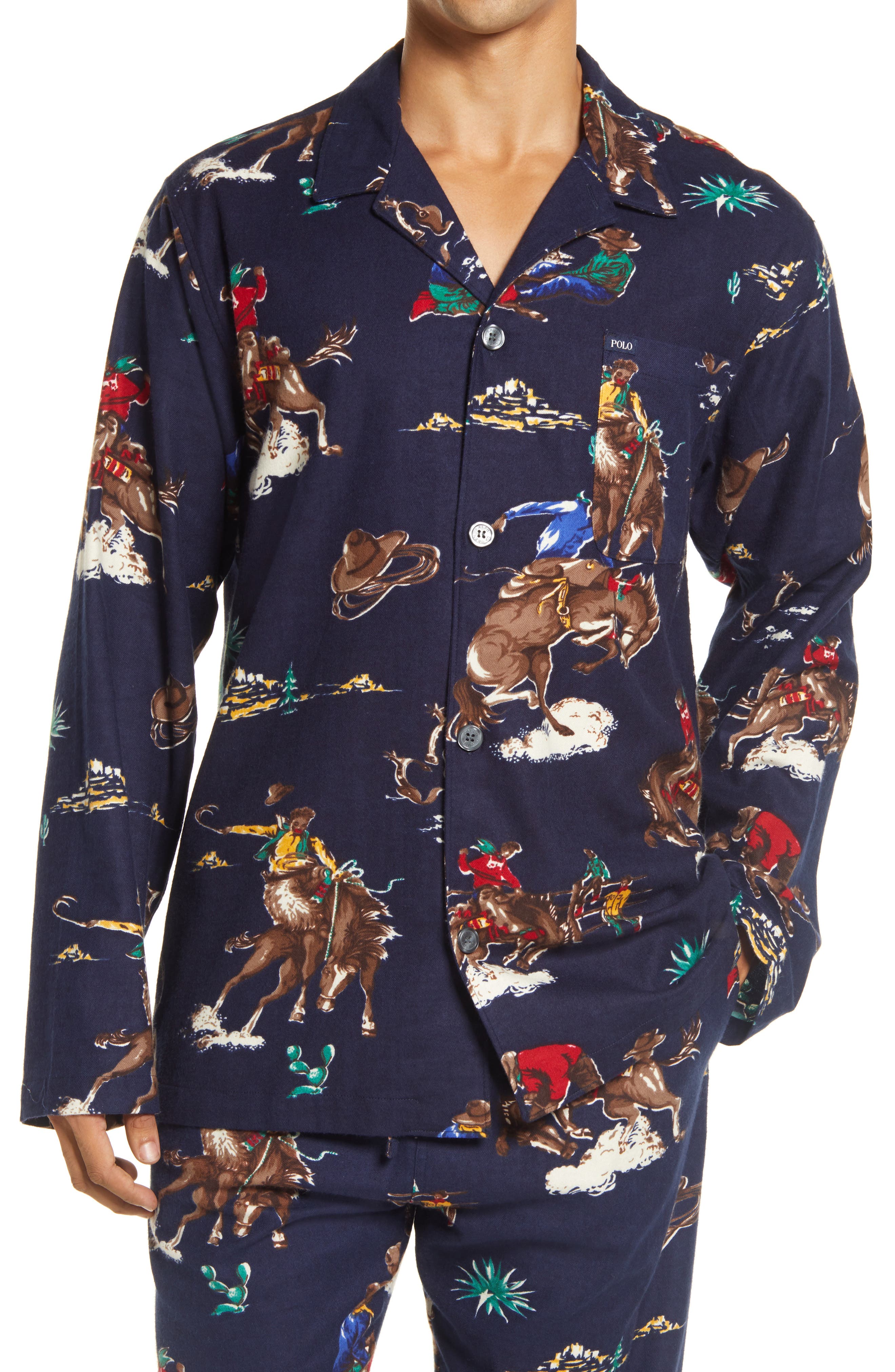 ralph lauren cowboy pajamas