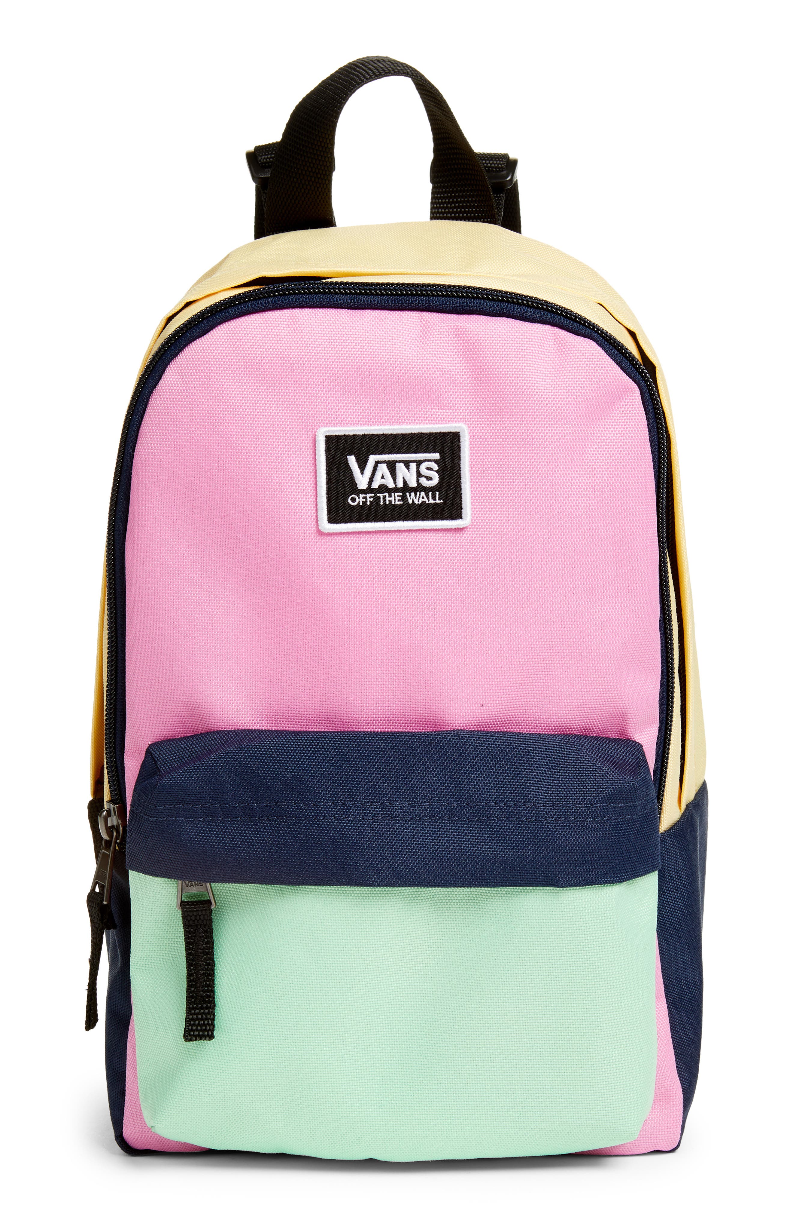 vans colour block backpack