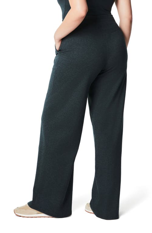 Shop Spanx ® Skysoft Wide Leg Pants In Essex Green Heather