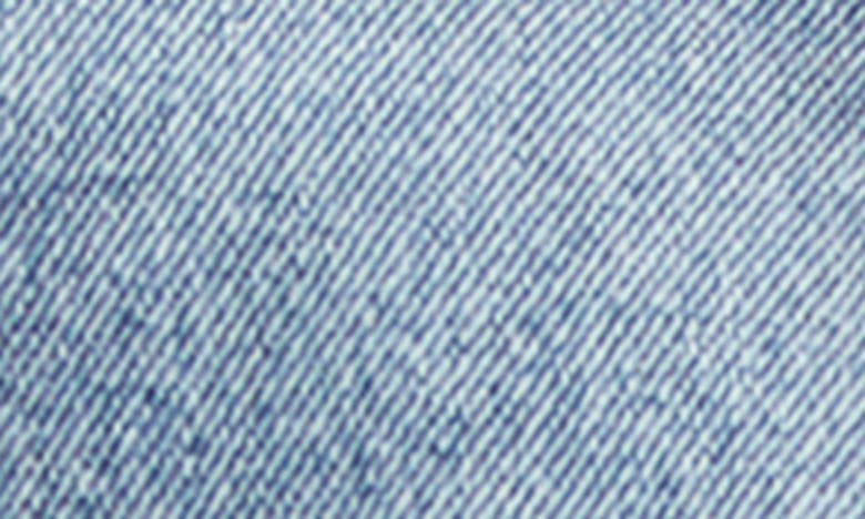 Mango Oversize Denim Vest In Medium Blue