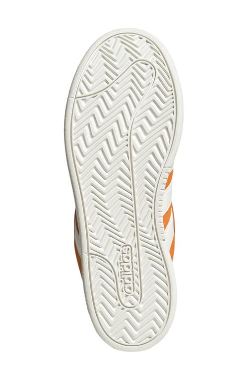 Shop Adidas Originals Adidas Grand Court Alpha Sneaker In Orange/white/white