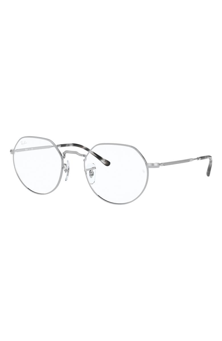 Ray-Ban Jack 51mm Hexagonal Optical Glasses | Nordstrom
