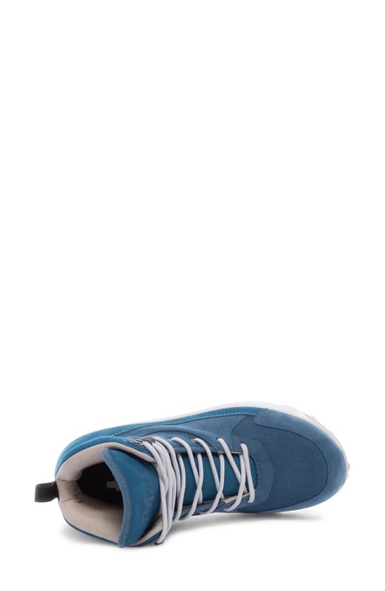Shop P448 Viking High Top Sneaker In Blue-sand